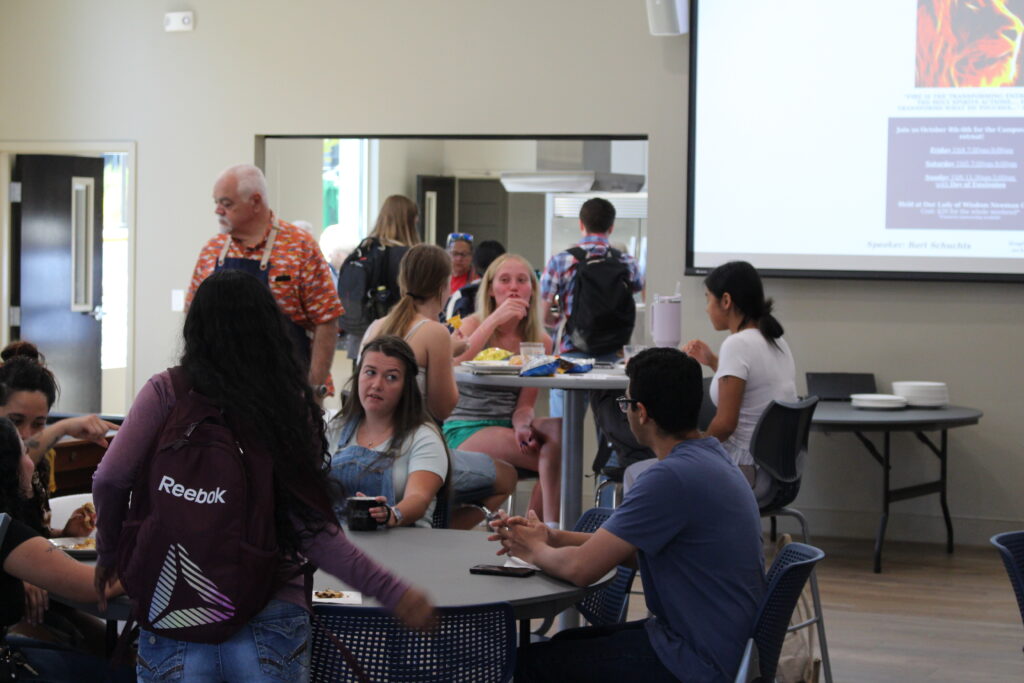 Our Lady of Wisdom Newman Center: Enjoy Complimentary Lunch for Students On Wednesdays