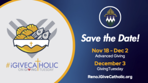 Join Us for #iGIVECATHOLIC Beginning November 18, 2024 Give Back, and Give Catholic!